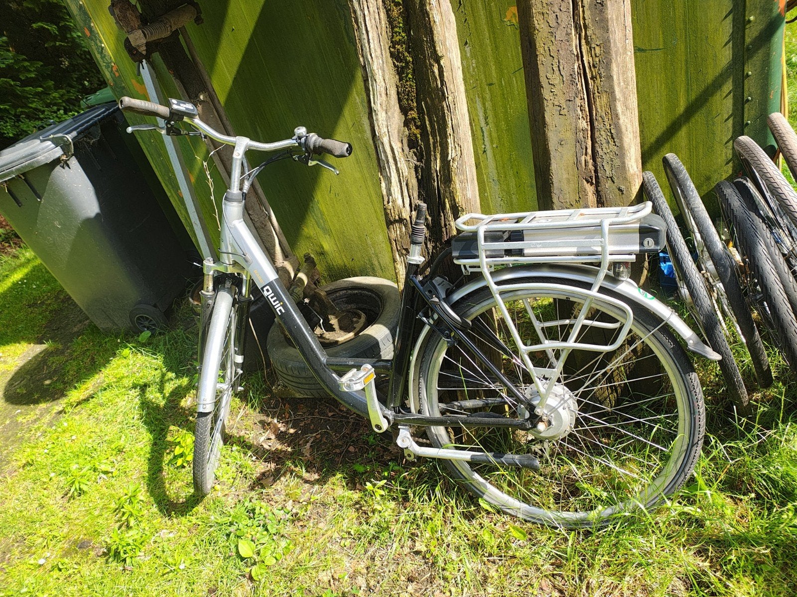 electrische fiets merk Qwic voor onderdelen, Ophalen, Gebruikt