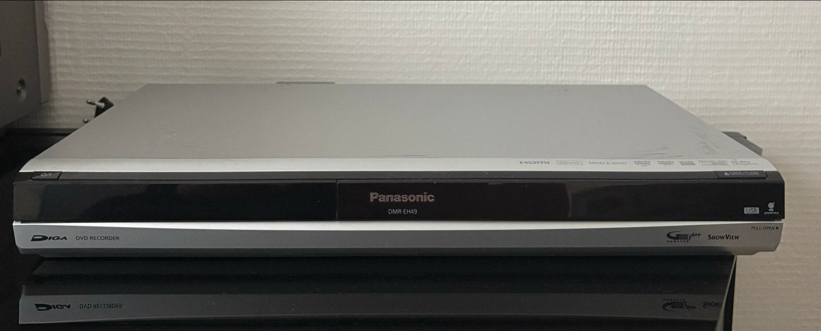 Panasonic DMR-EH49 DVD Recorder met afstandsbediening, Ophalen of Verzenden, Zo goed als nieuw, Dvd-recorder, Panasonic