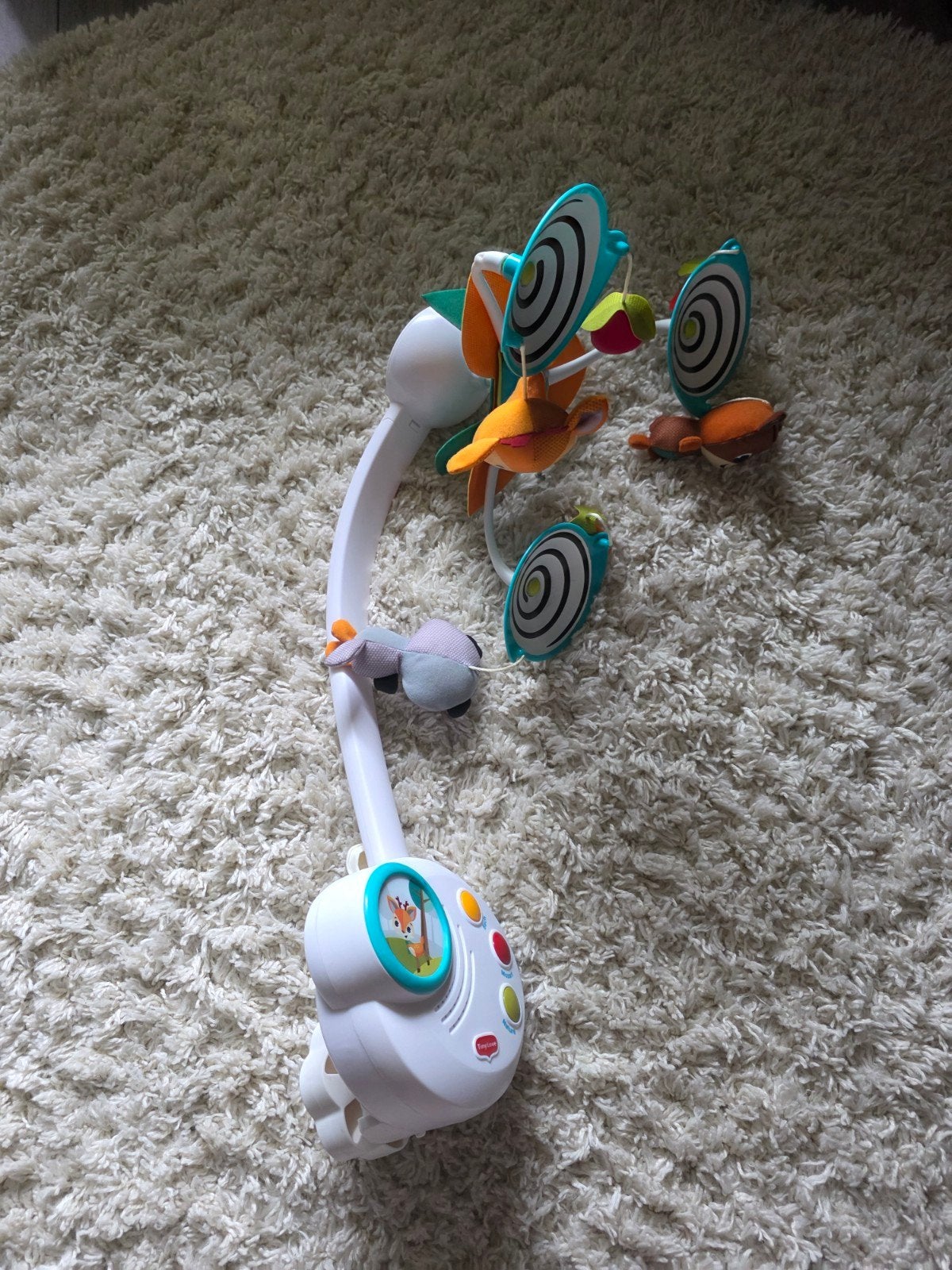 Tiny Love Box Mobiel - Muzikale Baby Mobiel, Ophalen of Verzenden, Zo goed als nieuw, Mobiel, Met geluid
