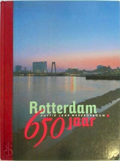 650 jaar 50 jaar wederopbouw / Rotterdam Koningin van de Maa, Ophalen of Verzenden, 20e eeuw of later, Zo goed als nieuw