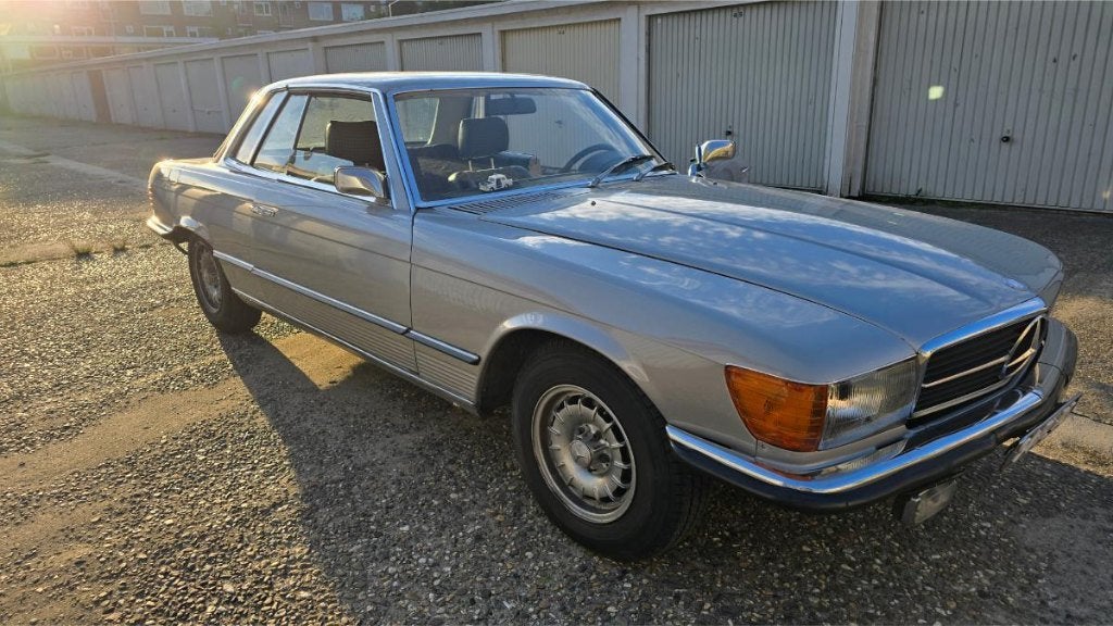 Mercedes-Benz SL 2.7 280 SLC AUT 1975 grijs, Auto's, Automaat, 163 pk, Origineel Nederlands, Particulier