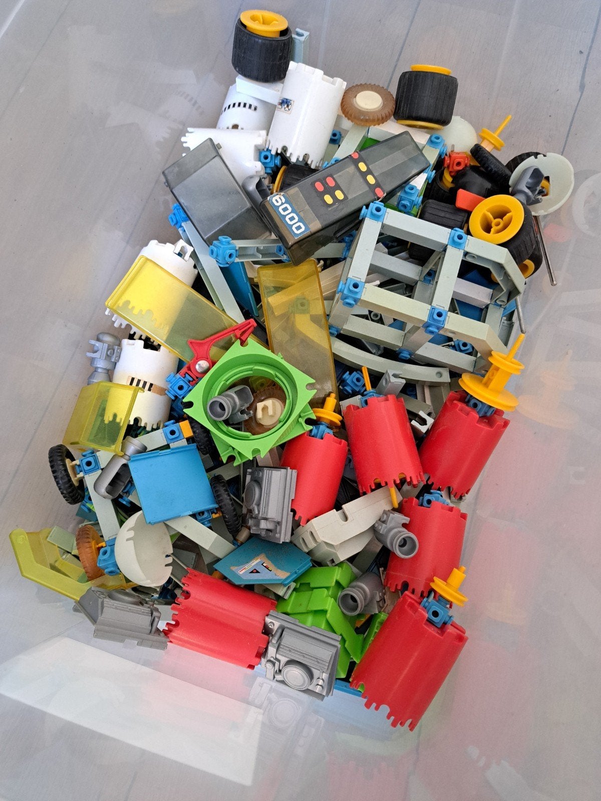 Grote partij vintage Fisher-Price Construx jaren '80, Ophalen of Verzenden, Gebruikt, Speelset