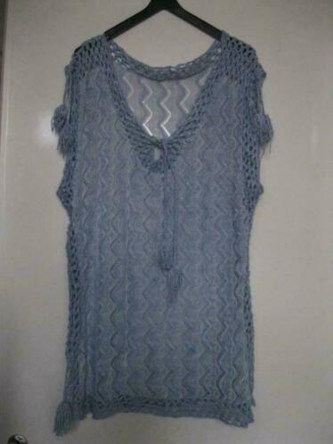 Hesje blauw maat 38/40 uit Italie  Nieuwprijs €34,90, Verzenden, Nieuw, Maat 38/40 (M), Blauw
