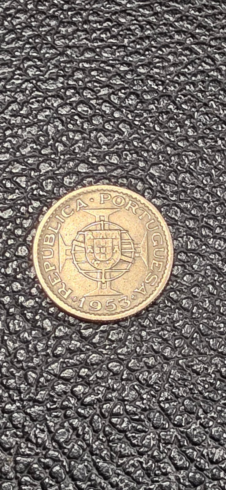 kaapverdië (Portugal) 2½ escudo 1953, Ophalen of Verzenden, Overige landen