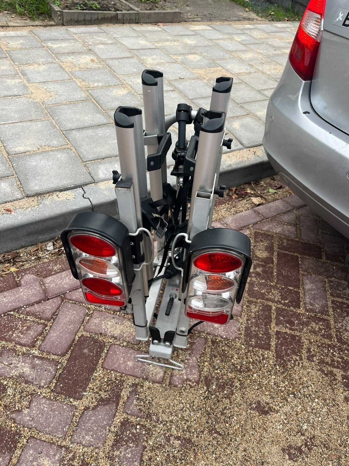 Pro User Diamant Kantelbare Fietsendrager, Ophalen, Gebruikt, 2 fietsen, Trekhaakdrager