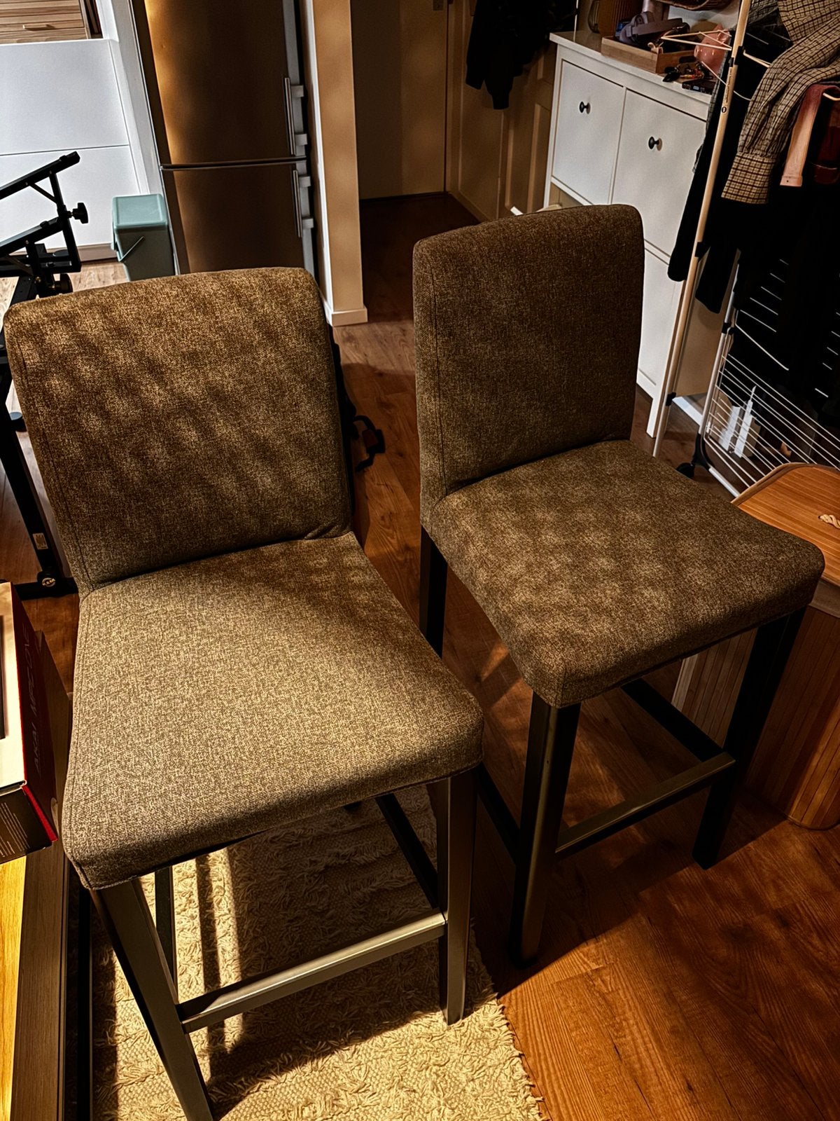Ikea barkruk, 1 kruk, Ophalen, Zo goed als nieuw, 60 tot 90 cm