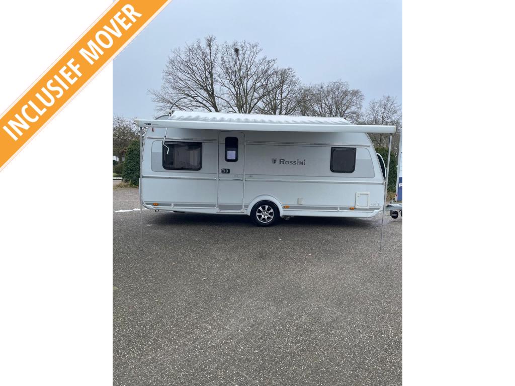 Tabbert Rossini 480 TD cassetteluifel, mover, Caravans en Kamperen, Caravans, Bedrijf, tot en met 4, 1000 - 1250 kg, Rondzit, Tabbert