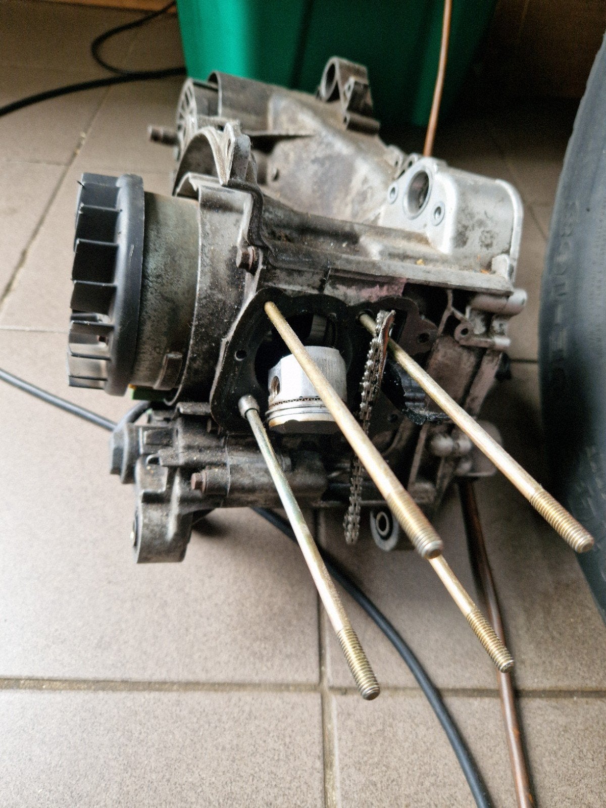 Vespa Lx 50 4T 4V Motorblok., Ophalen, Gebruikt, Blok, Vespa