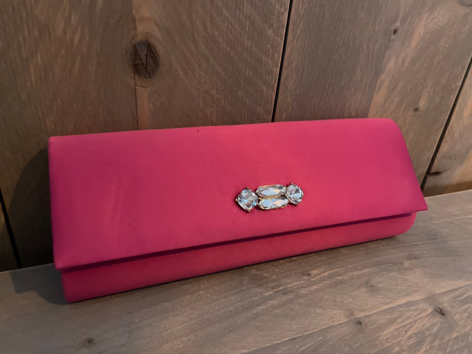 Handtas clutch gala roze nieuw, Ophalen of Verzenden, Nieuw, Roze, Handtas