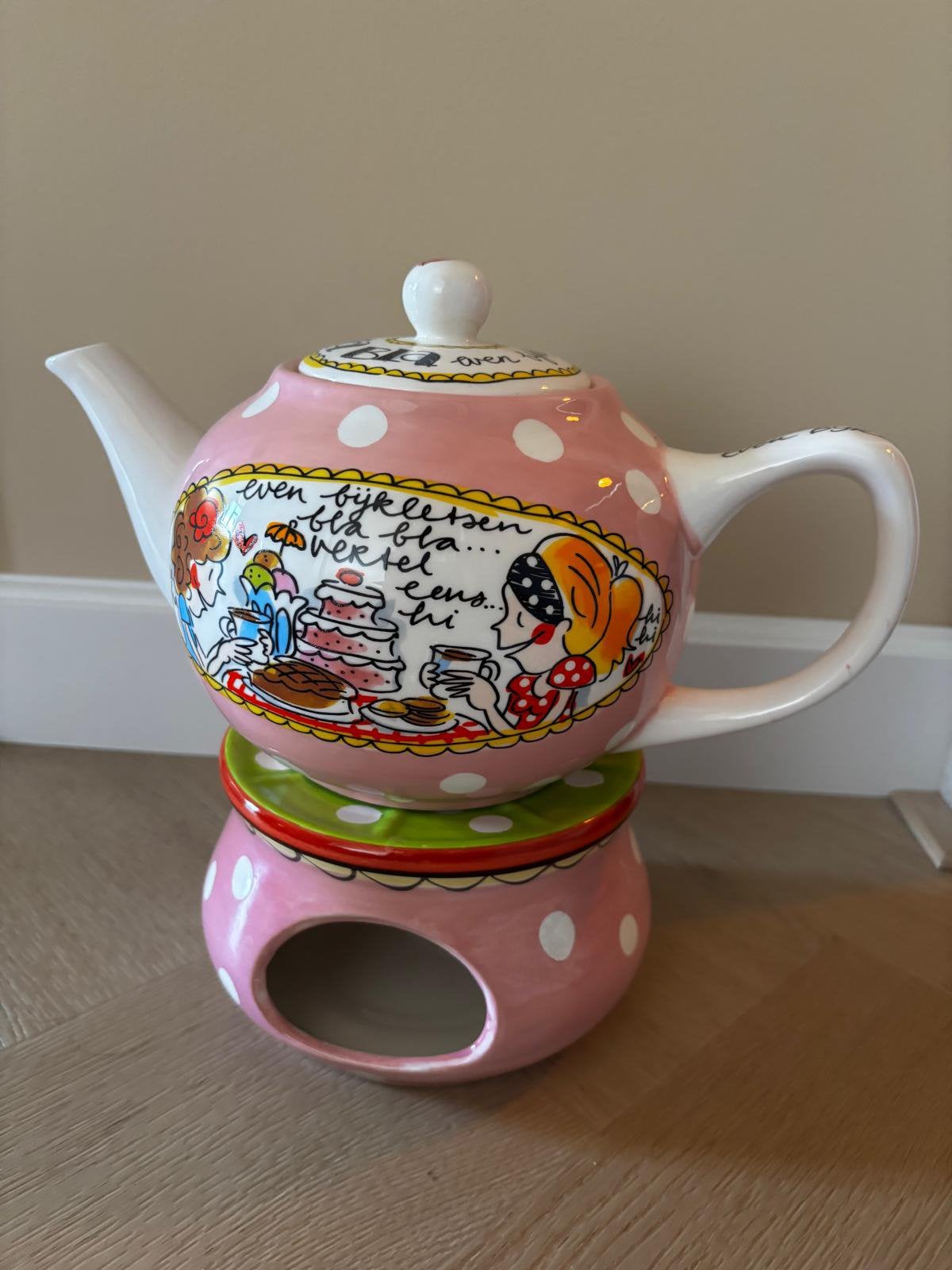 Blond theepot, Blond Amsterdam, Overige typen, Ophalen of Verzenden, Zo goed als nieuw
