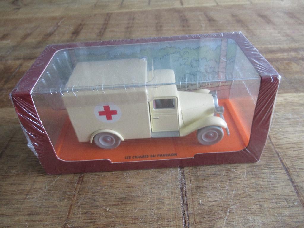 Kuifje Auto ingeseald! Hergé Les Cigares du Pharaon Tin Tin, Ophalen of Verzenden, Kuifje, Nieuw, Beeldje of Figuurtje