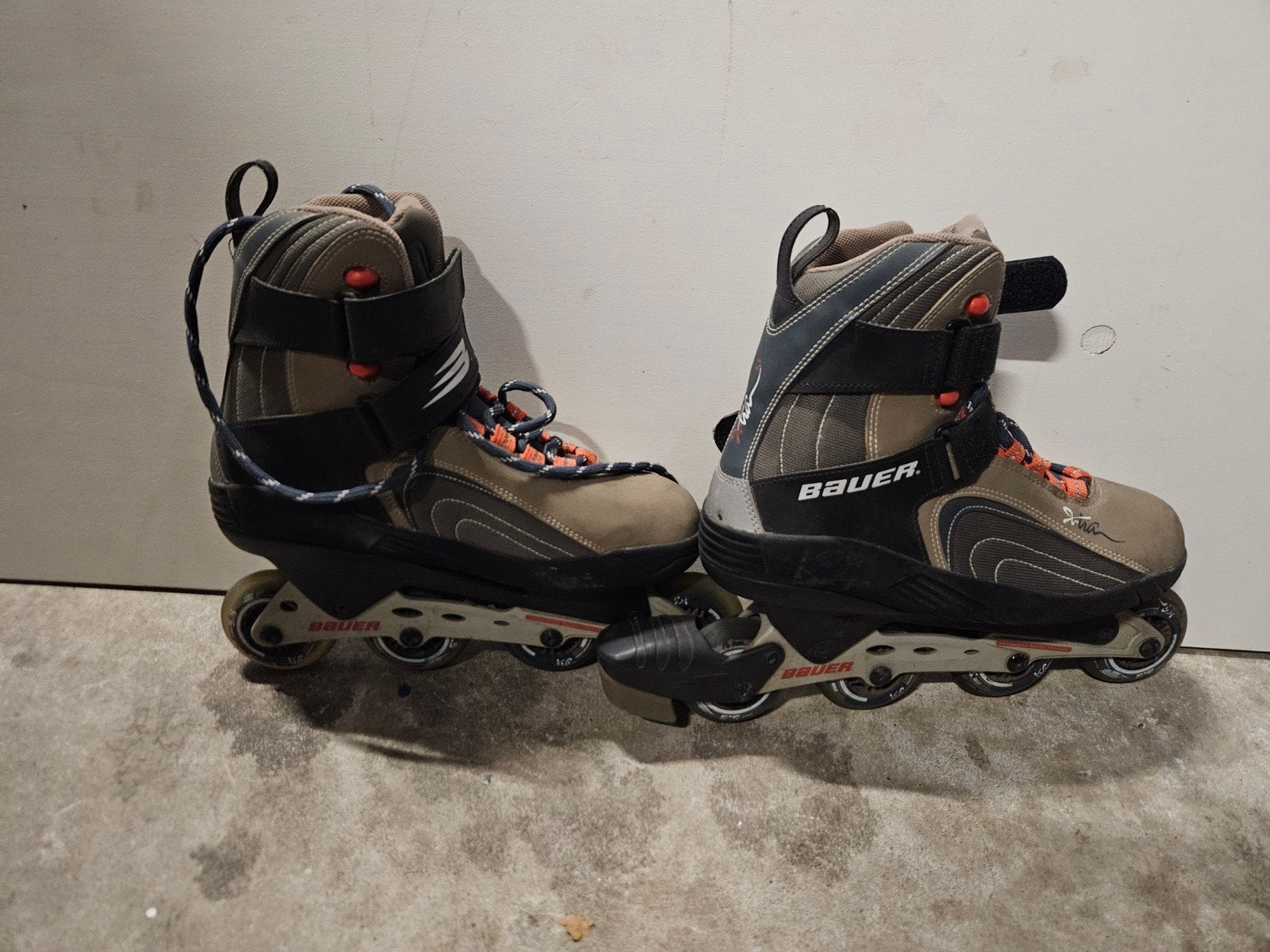 Bauer inline skates - Gebruikt, Ophalen, Gebruikt, Bauer, Inline skates 4 wielen