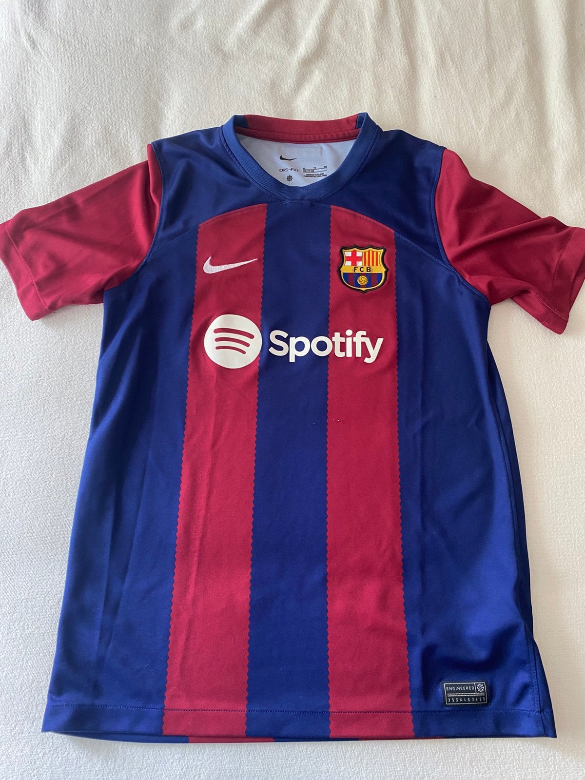 FCB Fc Barcelona shirt Nike 158-170 cm, Maat XL, Ophalen of Verzenden, Zo goed als nieuw, Shirt
