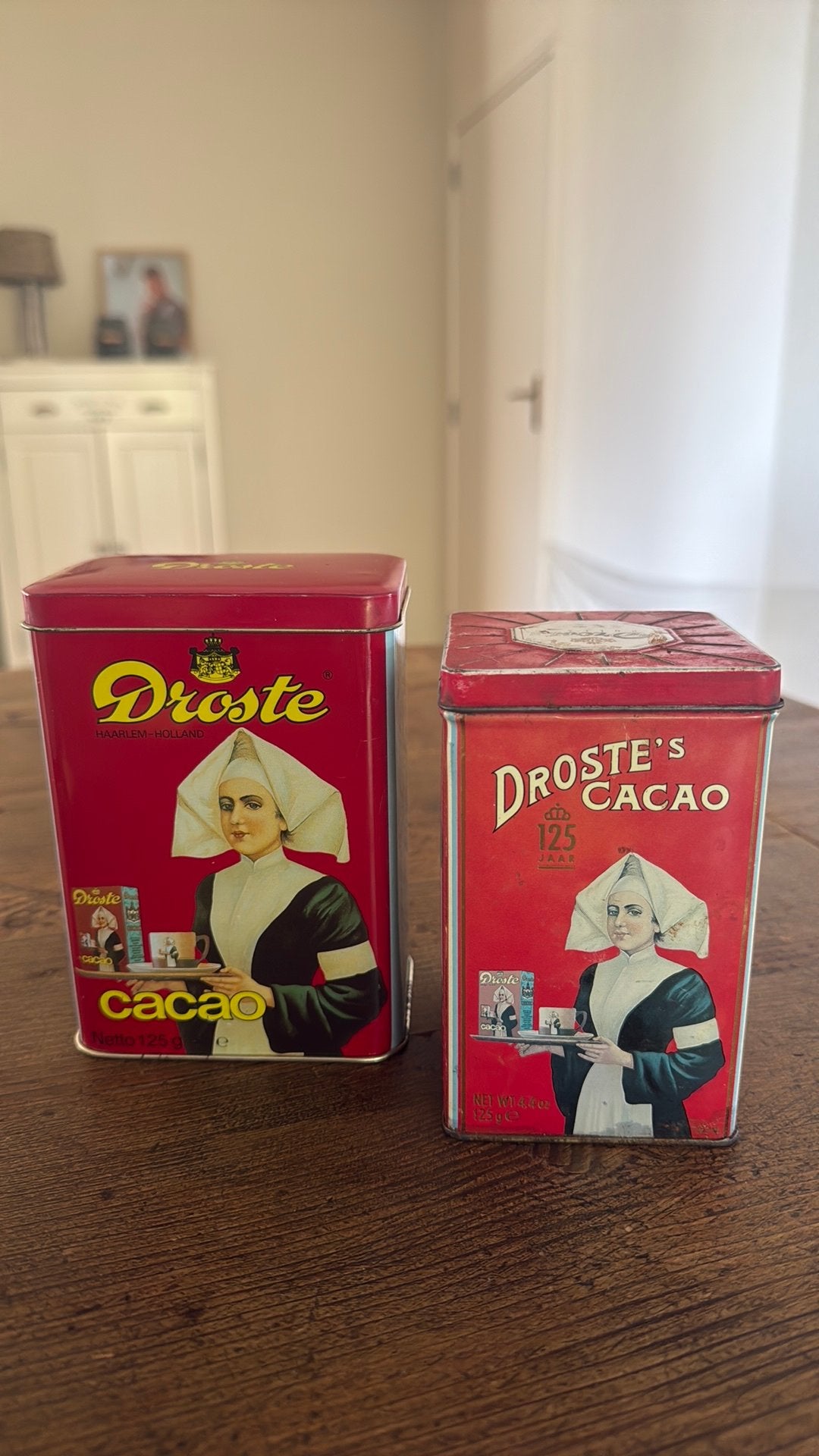 Droste blikjes, Verzamelen, Ophalen of Verzenden, Zo goed als nieuw, Overige, Droste