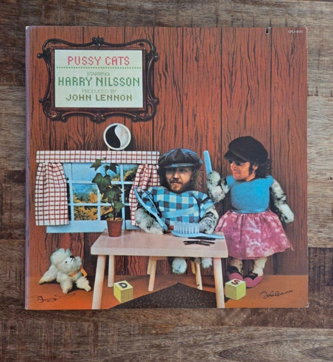 Lp harry nilsson pussy cats, Ophalen of Verzenden