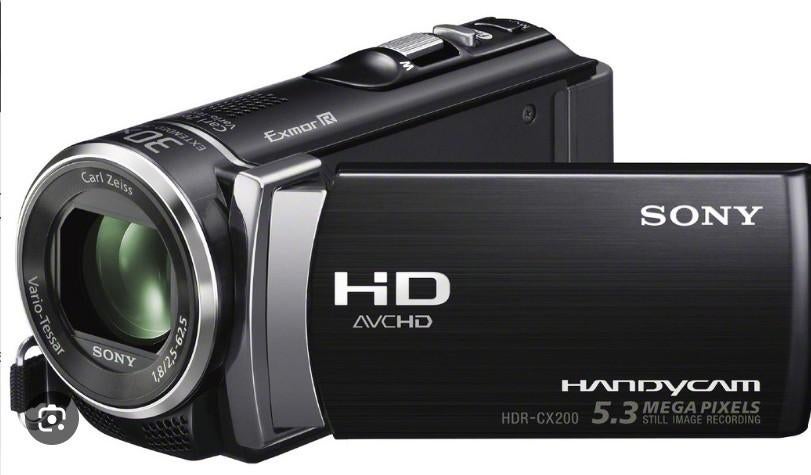 Sony HDR-CX200E 5.3MP Camcorder, Overige soorten, Ophalen of Verzenden, Zo goed als nieuw, Sony