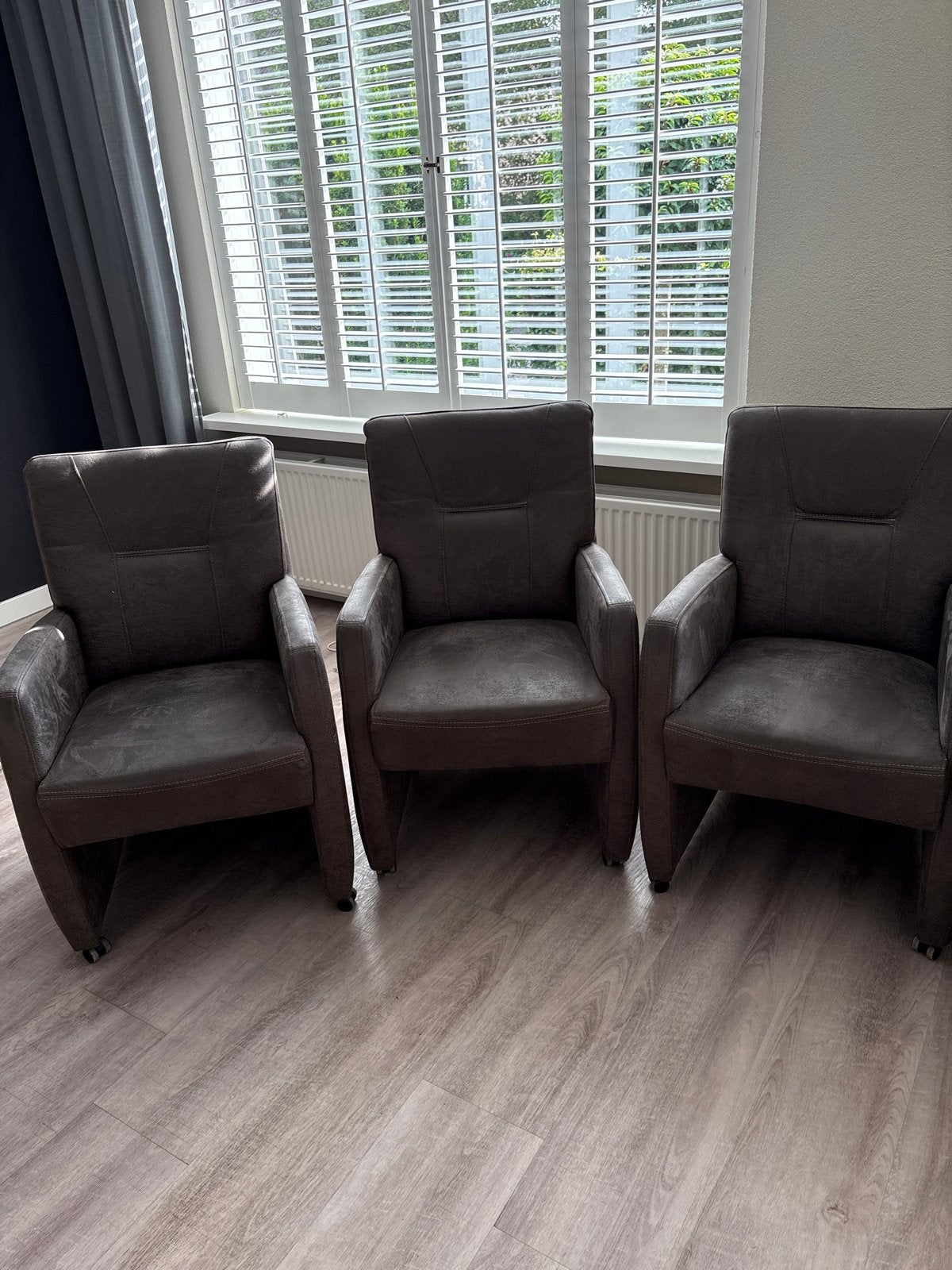 Mooie stoelen, zo goed als nieuw, Ophalen, Bruin, Zo goed als nieuw, Vijf, Zes of meer stoelen