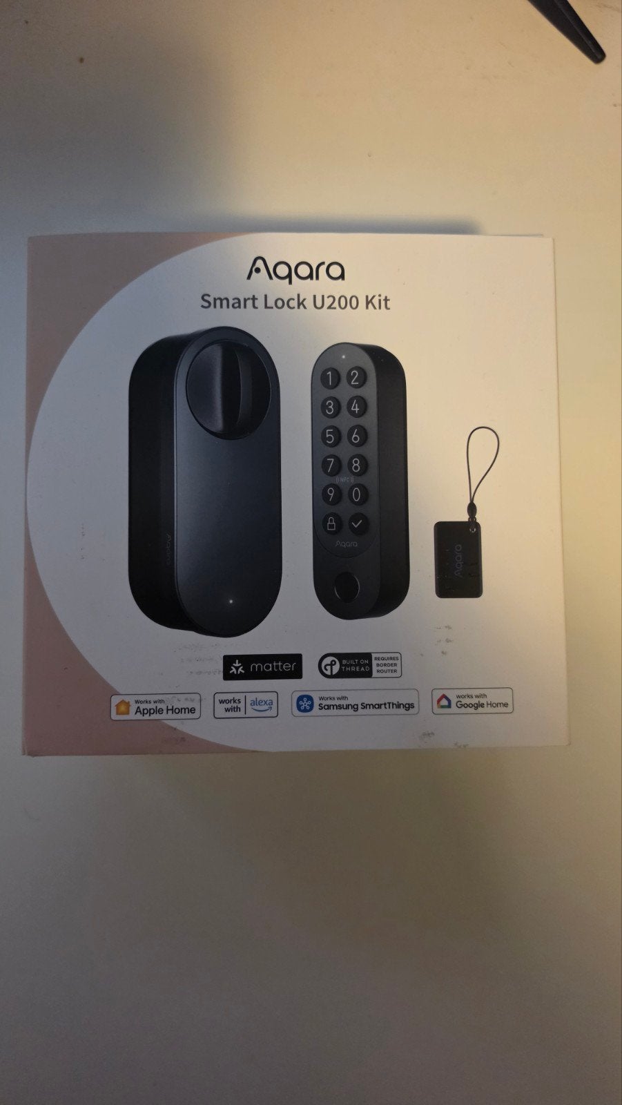 Aqara Smart Lock U200 Kit - Slim Deurslot met Toetsenpaneel, Verzenden, Zo goed als nieuw, Slot