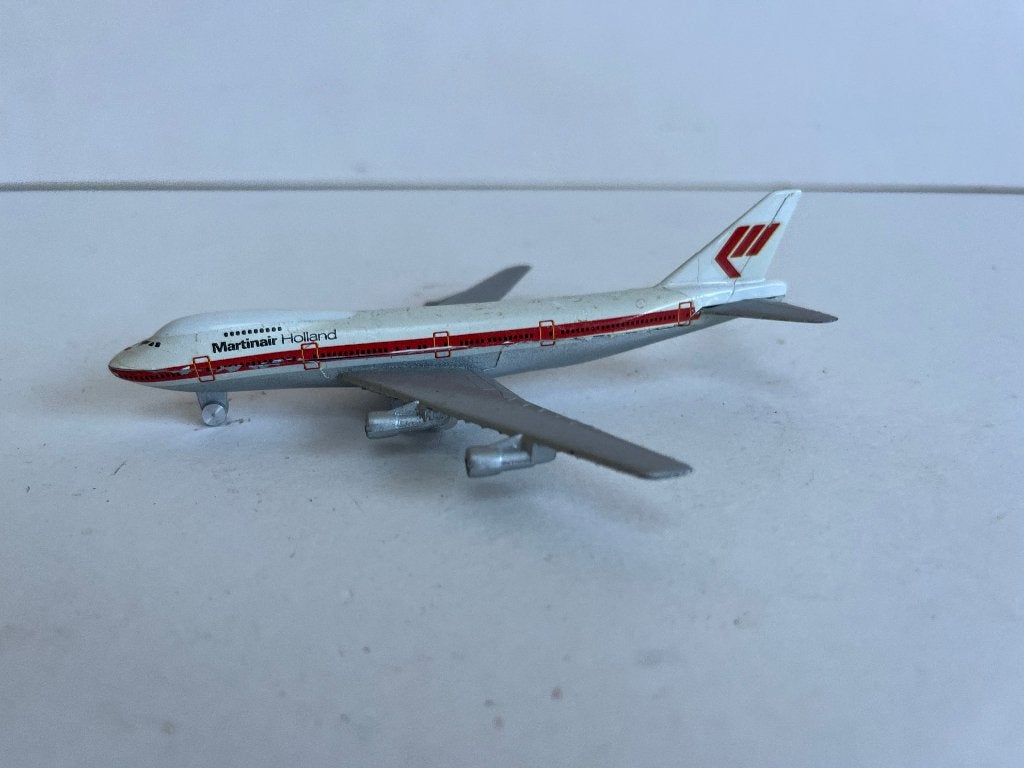 Martinair Holland Boeing 747 schaalmodelvliegtuig. (metaal), Ophalen of Verzenden, Gebruikt, Schaalmodel