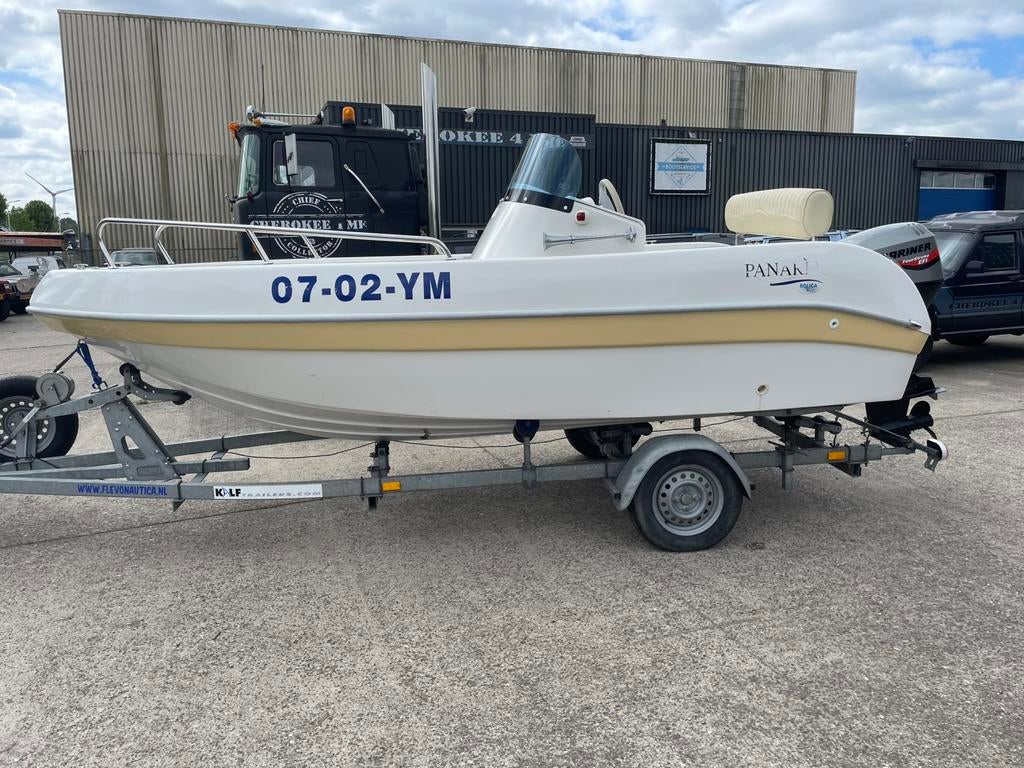 Aquamar Panaria + Marinier 40 pk EFI, Ophalen, Zo goed als nieuw