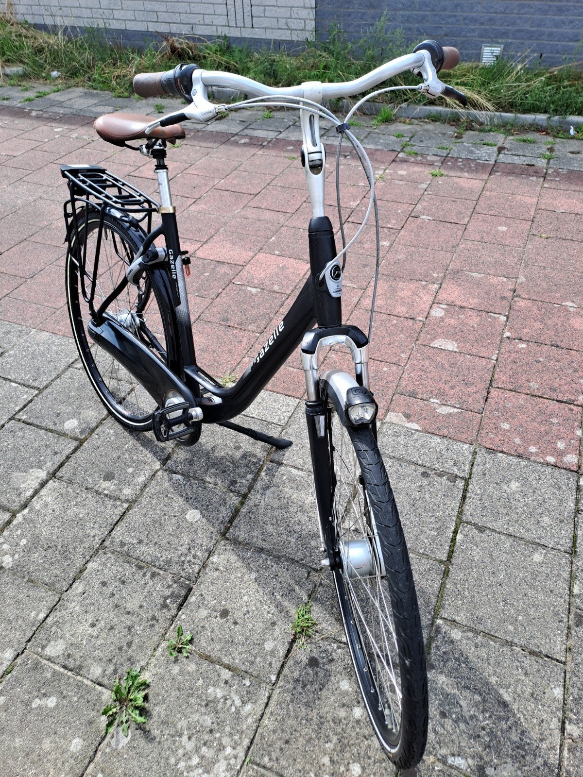 Gazelle Orange c7 damesfiets met lage instap, Ophalen, Velgrem, Gazelle, 53 tot 56 cm