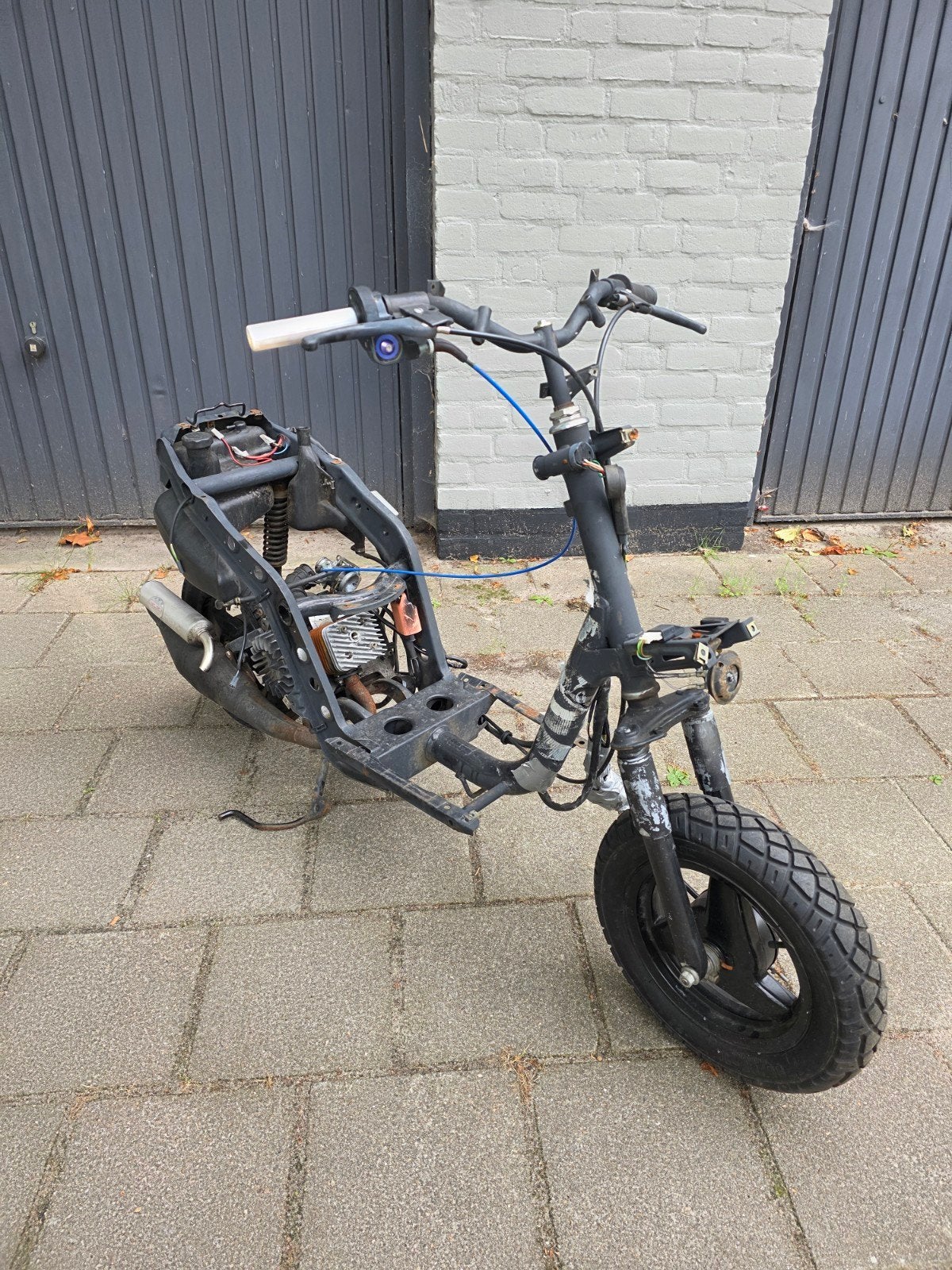 piaggio zip type 1 project DUITSE PAPIEREN, Ophalen of Verzenden, Gebruikt, Tweetakt