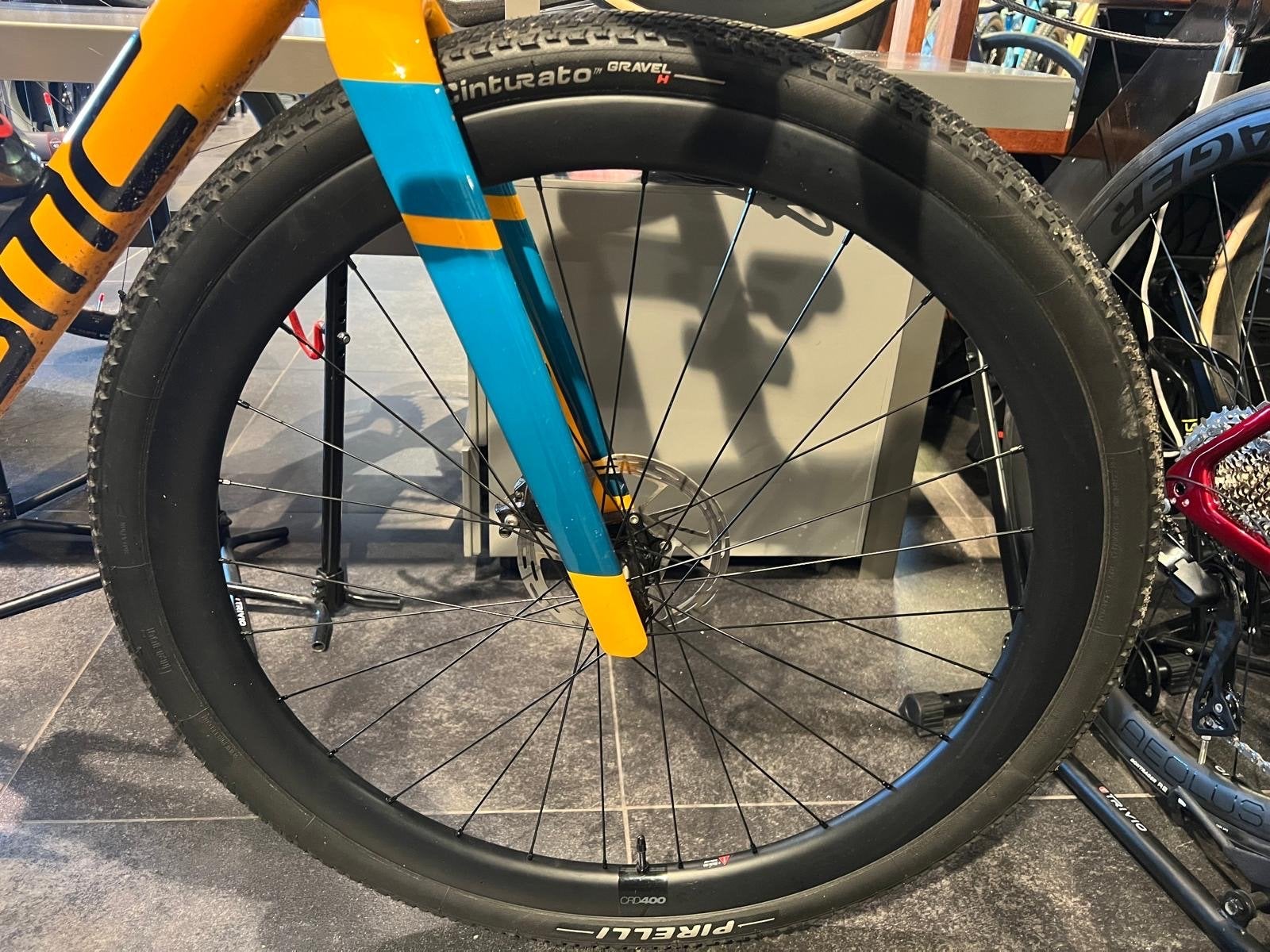 BMC CRD400 Carbon Wielset met banden, Fietsen en Brommers, Wiel, Gebruikt, Ophalen of Verzenden, Gravelbike
