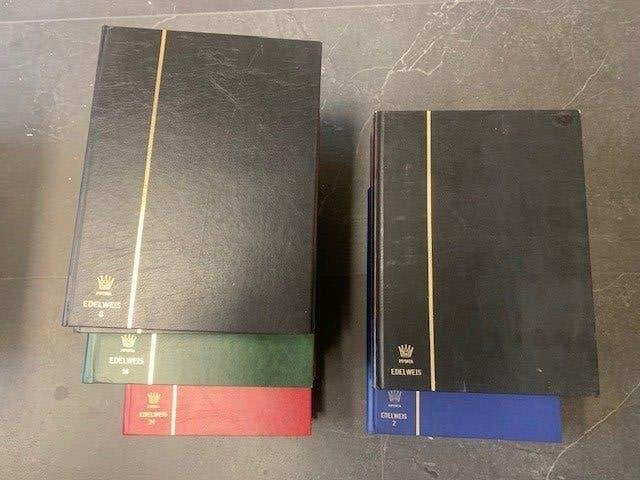 (19x) hele nette lege EDELWEIS postzegel album, Ophalen of Verzenden, Verzamelalbum