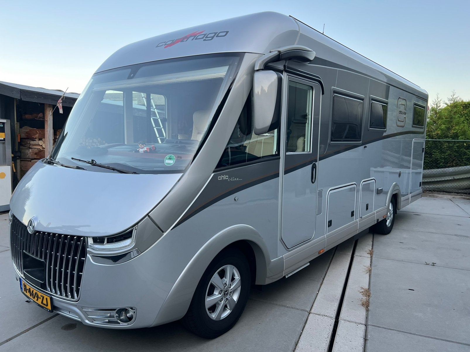 Carthago chic c-liner 4.9 LE Mercedes 1eig orig Nederlands, Ringverwarming, 7 tot 8 meter, Gaslek-detector, Diesel