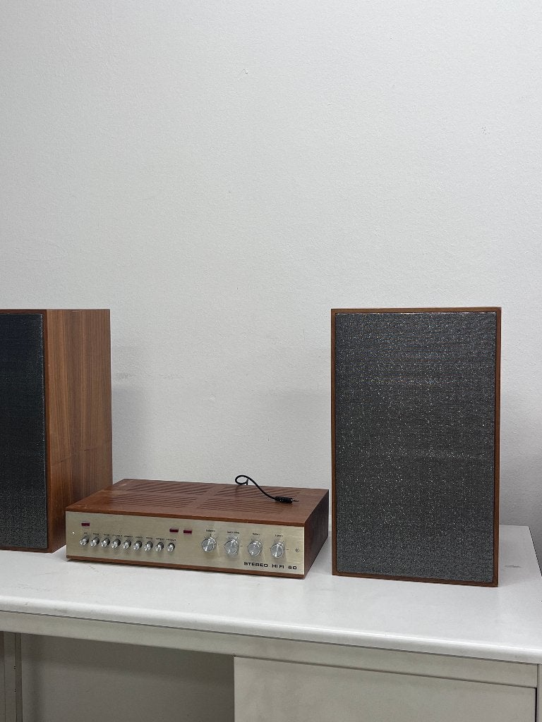 Vintage 70's Sound System for home use/working condition, Audio, Tv en Foto, Luidsprekers, Ophalen, Gebruikt, Minder dan 60 watt
