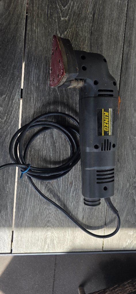 Deltaschuurmachine kinzo, Ophalen of Verzenden, Gebruikt, Minder dan 600 watt, Overige typen