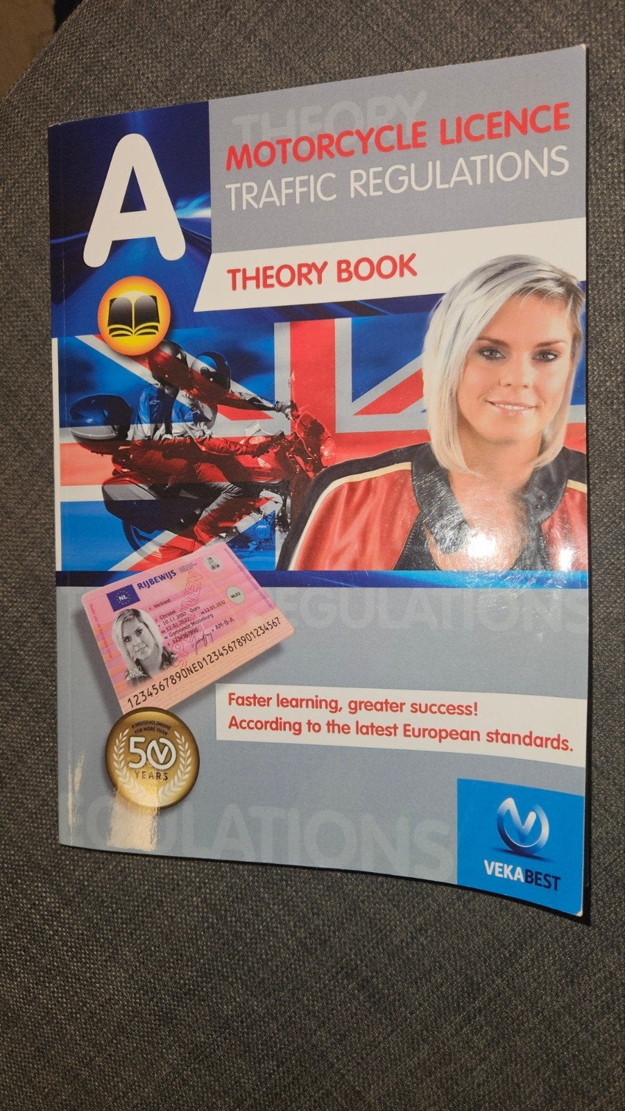 Motorcycle licence A Theory English/Engels, Erik Kantelberg, Engels, Ophalen of Verzenden, Zo goed als nieuw