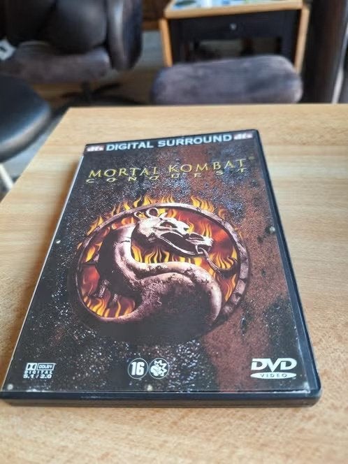 Dvd mortal kombat conquest h, Cd's en Dvd's, Vanaf 16 jaar, Ophalen of Verzenden, Zo goed als nieuw, Actie