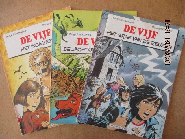 adv4201 de vijf, Eén stripboek, Ophalen, Gelezen