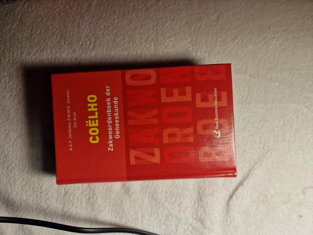 Coëlho Zakwoordenboek der Geneeskunde 31e druk, Ophalen of Verzenden, Beta, WO