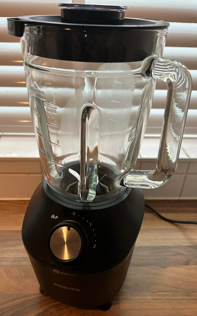 Philips HR2291/41 ProBlend Blender - 600W, Witgoed en Apparatuur, Blenders, Ophalen of Verzenden, Zo goed als nieuw, Blender