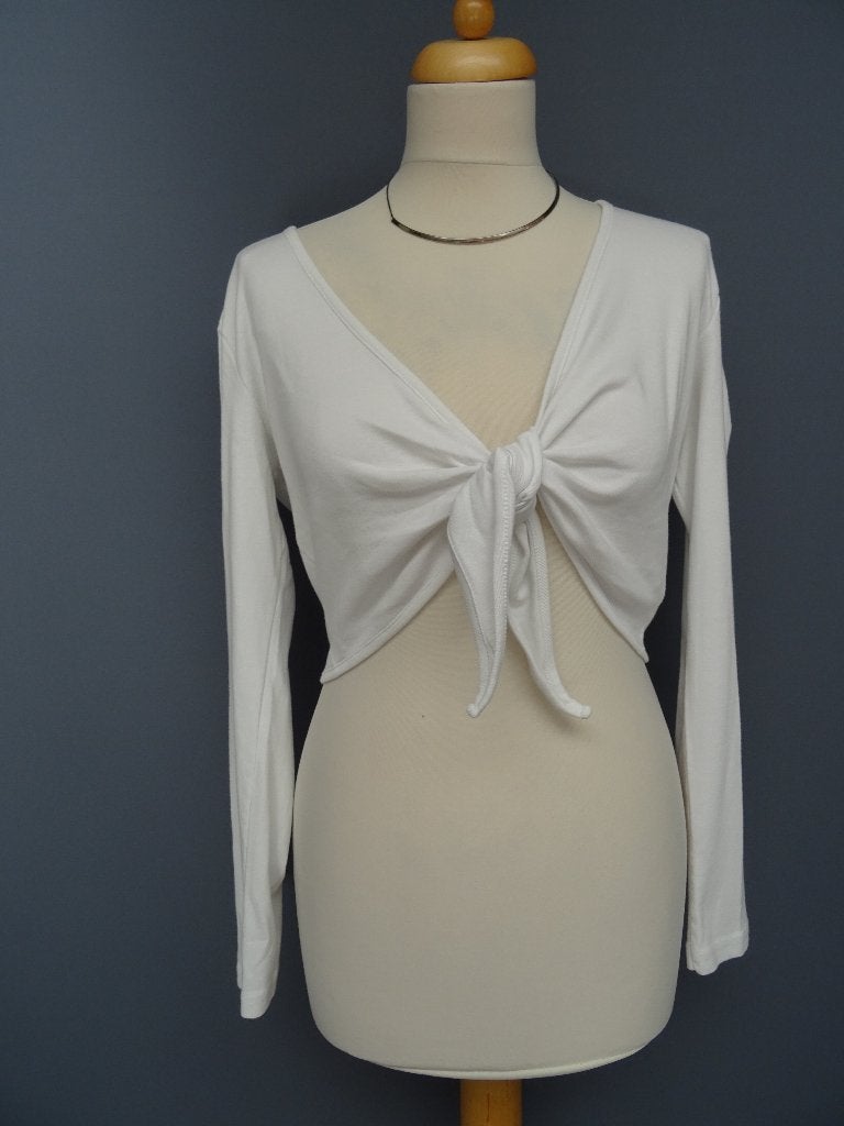 STREET ONE maat 42, kort bolero vestje., Wit, Ophalen of Verzenden, Zo goed als nieuw, Maat 42/44 (L)