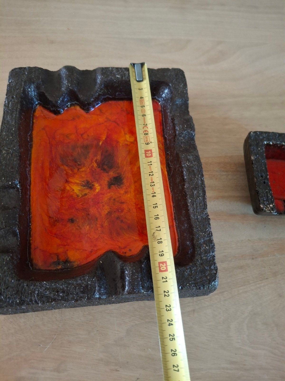 2 Fat Lava West Germany Vintage Asbakken Jaren '70, Antiek en Kunst, Ophalen of Verzenden