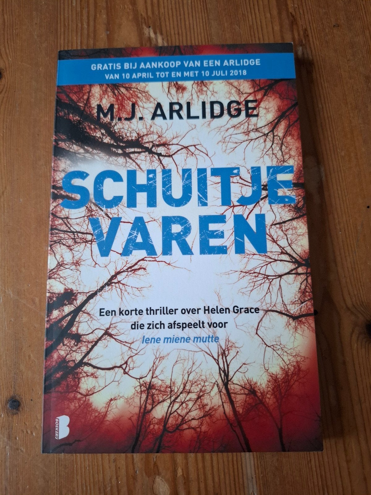 M.J. Arlidge - Schuitje Varen (Helen Grace thriller), Ophalen of Verzenden, Zo goed als nieuw, M.J. Arlidge, Nederland