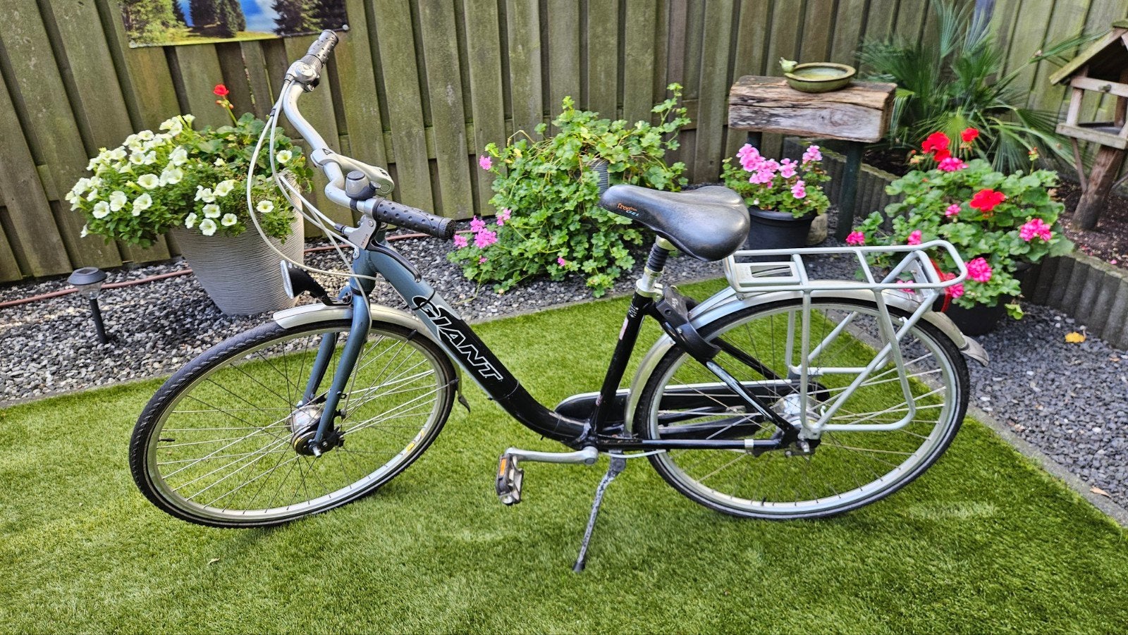dames fiets 28 inch fr 44 giant, (Extra) lage instap, Zo goed als nieuw, Minder dan 47 cm, Giant