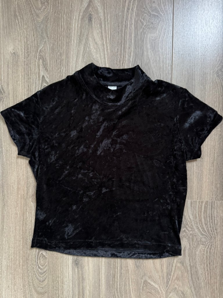 Leuk zwart topje, Kleding | Dames, Tops, Ophalen of Verzenden, Zo goed als nieuw, Zwart, Zonder mouw
