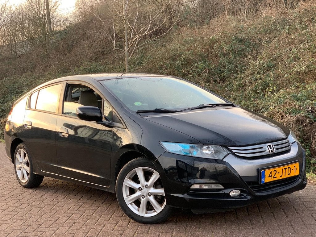 Honda Insight 1.3 Elegance NAVI CLIMA CRUISE RIJD SUPER!, Auto's, Honda, Euro 5, Gebruikt, 4 cilinders, Zwart