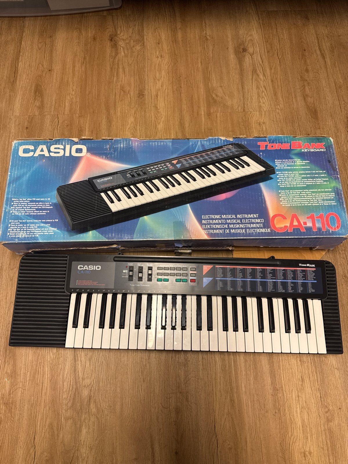 Casio CA-110 ToneBank Keyboard - Vintage Synthesizer, Ophalen, Zo goed als nieuw, 49 toetsen, Casio