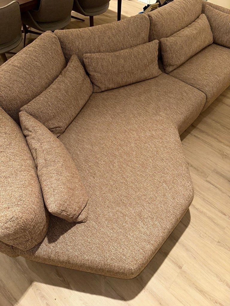 Flared Sofa QLiv, Ophalen, 100 tot 125 cm, In verschillende stijlen toepasbaar (als basis én als eyecather), Zo goed als nieuw