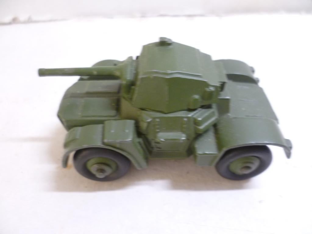 Dinky Toys 670 Daimler Armoured Car blikken bodem modelauto., Ophalen of Verzenden, Zo goed als nieuw, Overige typen, Dinky Toys