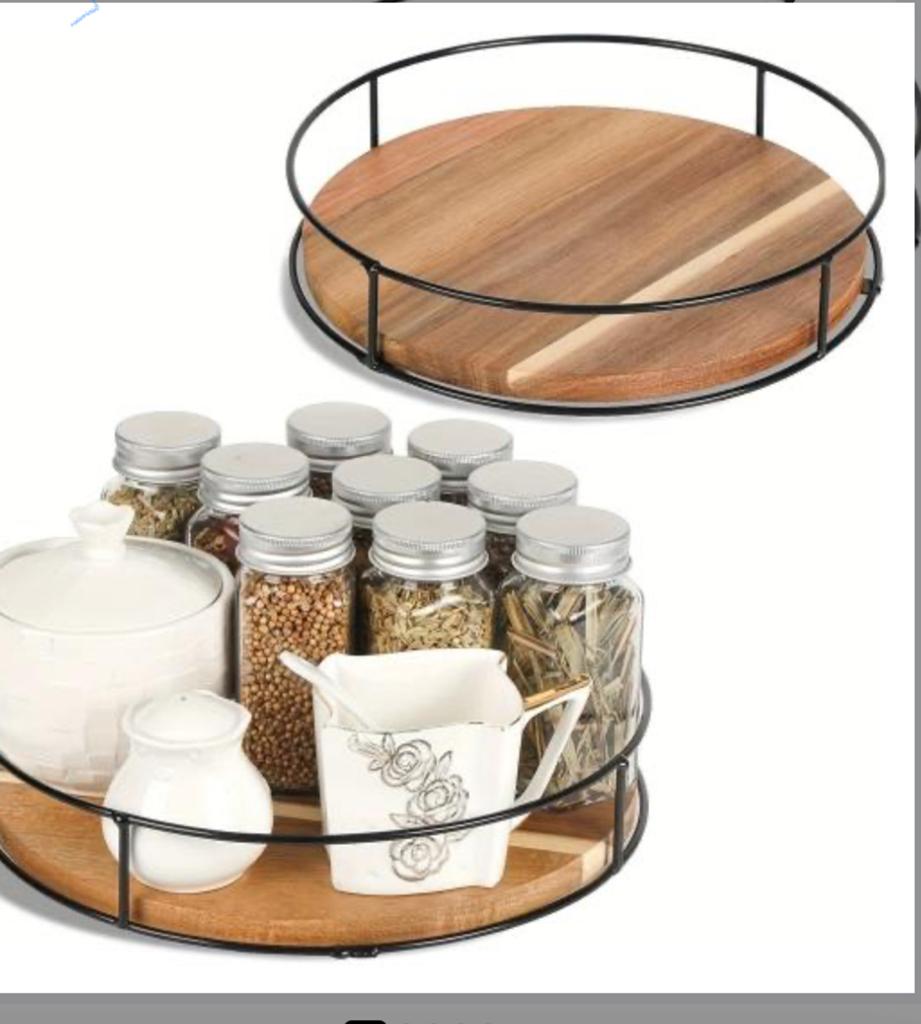 Houten draaiplateau - ongebruikt, Overige typen, Hout, Nieuw, Ophalen of Verzenden