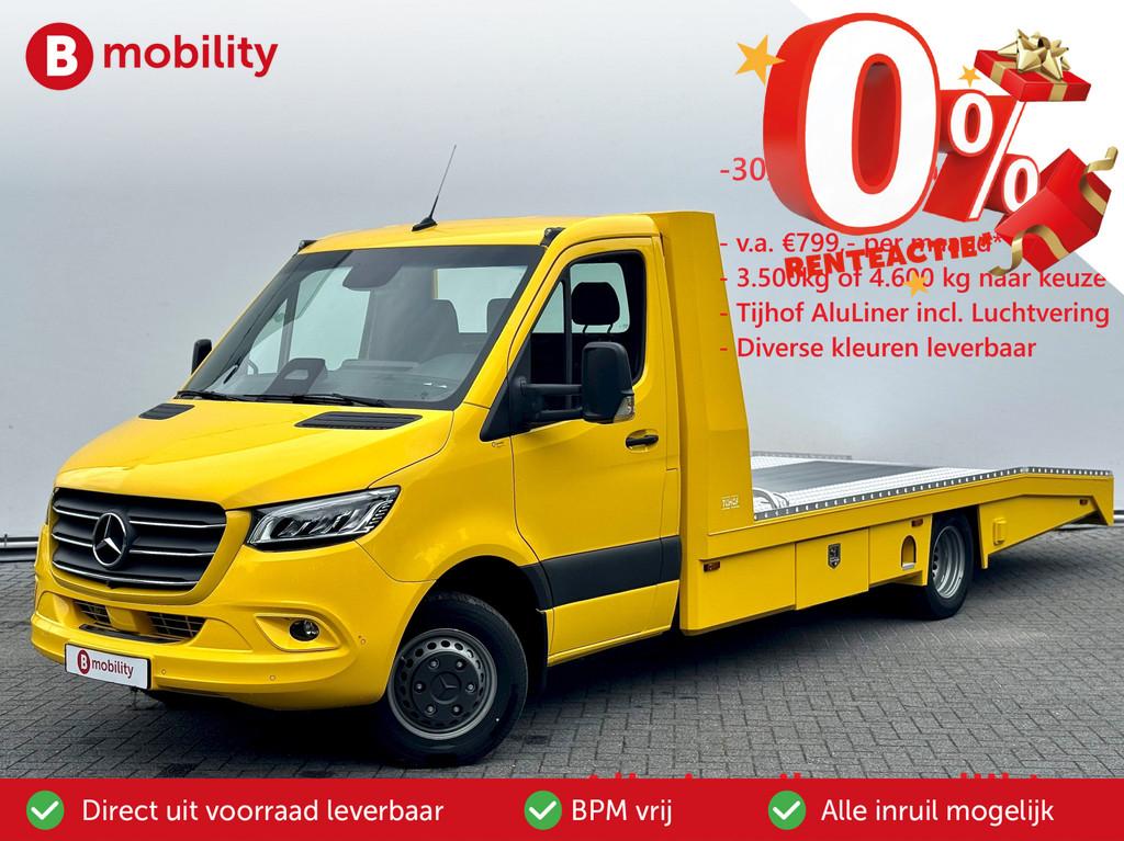 Mercedes-Benz Sprinter 519 CDI Tijhof AluLiner V/A €32 Per, Auto's, Stof, Gebruikt, Bedrijf, Diesel