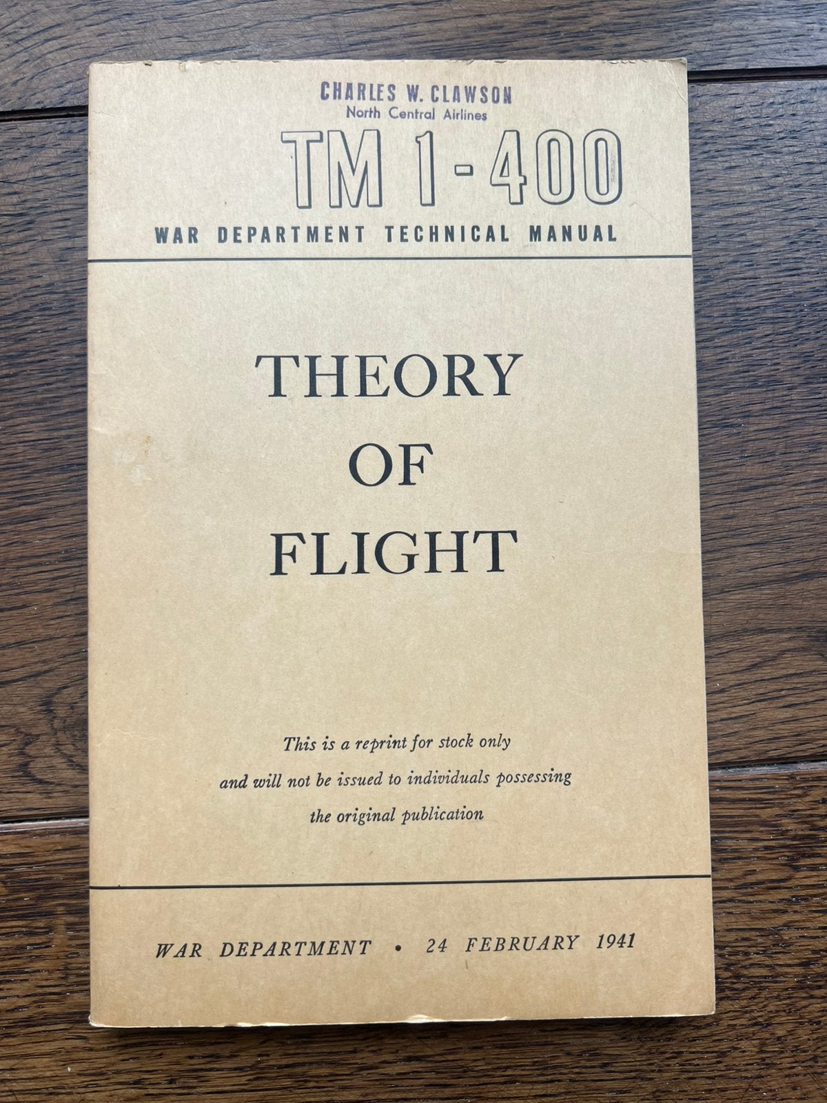 WO2 Amerikaans handboek piloot vliegen USAAF vliegtuig 1941, Amerika, Verzenden, Boek of Tijdschrift