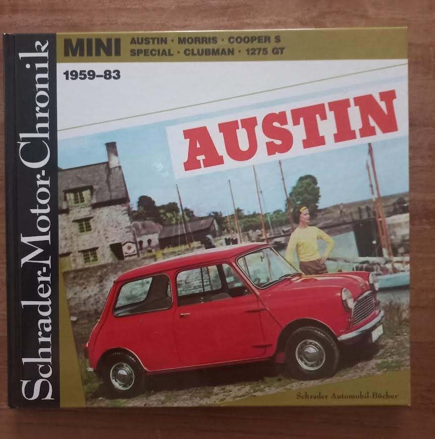 Mini 1959-1983. - Halwart Schrader, Ophalen of Verzenden, Zo goed als nieuw, Overige merken, Halwart Schrader