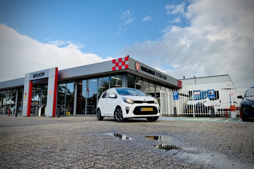 Kia Picanto 1.0 CVVT First Ed. | CAMERA | CARPLAY + ANDROID, Auto's, 12 maanden, Stof, Gebruikt, Euro 6